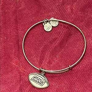 Alex and Ani Silver NY Giants Charm Bracelet